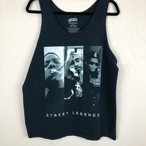 Street Legends Tank Top w/ Tupac & B.I.G
